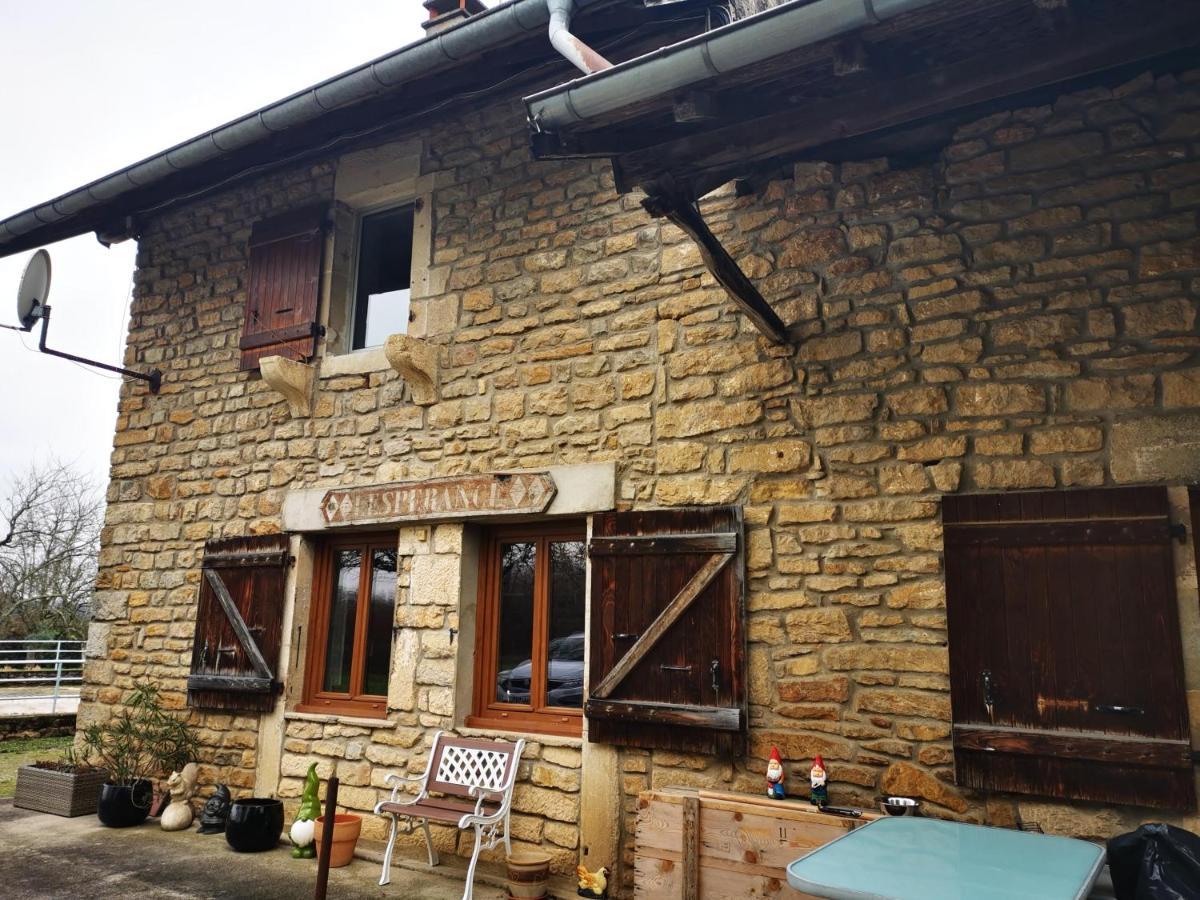 Domaine De L'Esperance, Chambre Rose Bed & Breakfast Bersaillin Exterior photo